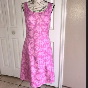 🔥Ann Taylor Pink Floral Dress Sz 8